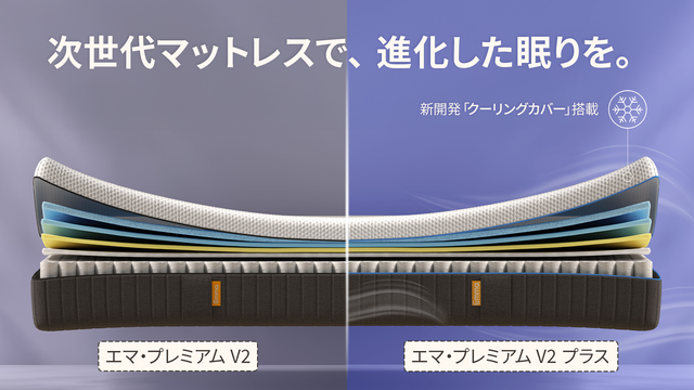 全国送料無料 エマ・プレミアムV2 セミダブルサイズマットレス アウトレット エマ・プレミアム V2 – エマ・スリープ
